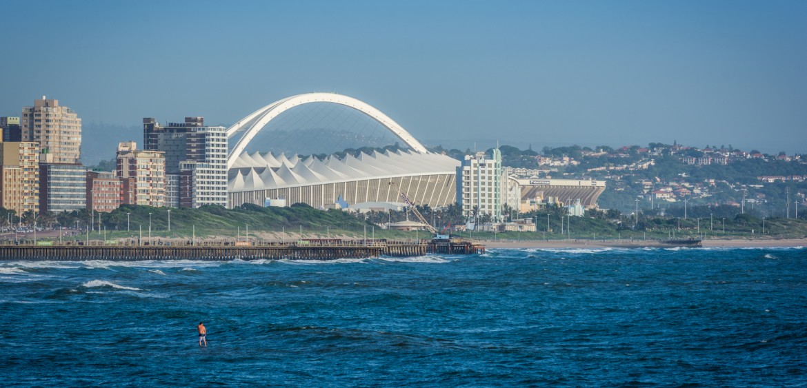 Durban coastline